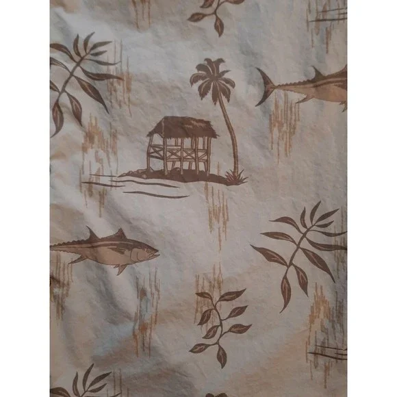 Red Macaw Trading Company Men's Hawaiian Shirt sz L - Picture 5 of 7